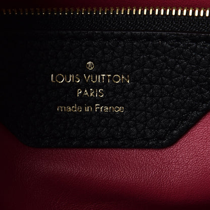 Louis Vuitton Taurillon Capucines MM Black 6 of 7