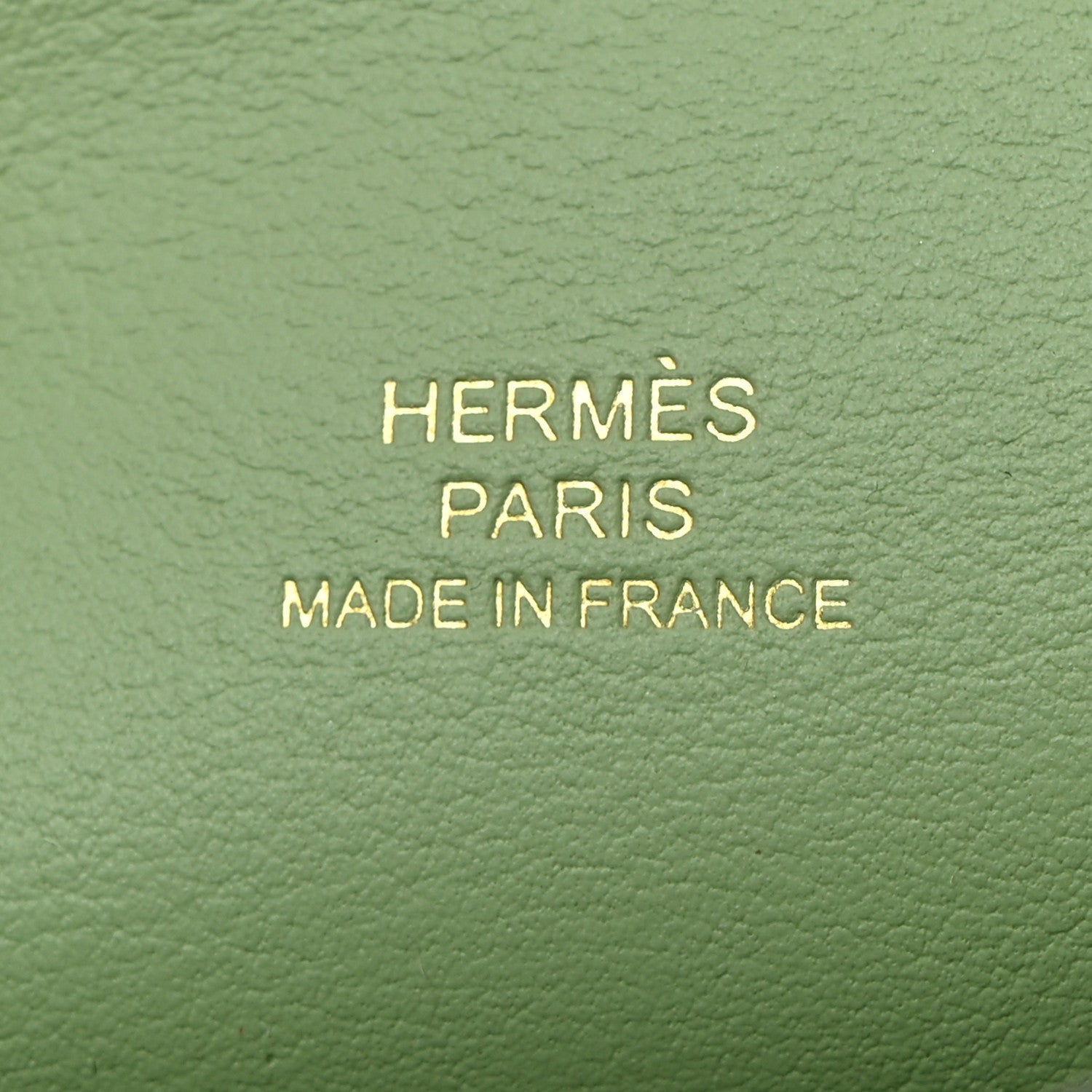 Hermes Swift Kelly Pochette Clutch Vert Criquet 6 of 11