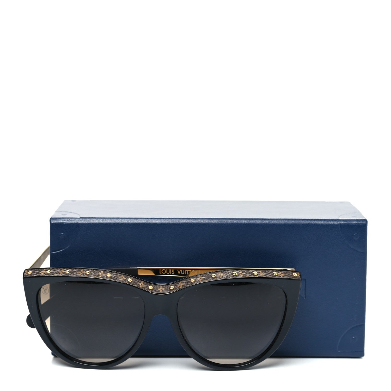 Louis Vuitton Acetate Monogram La Boum Sunglasses Z1147E Black 7 of 7