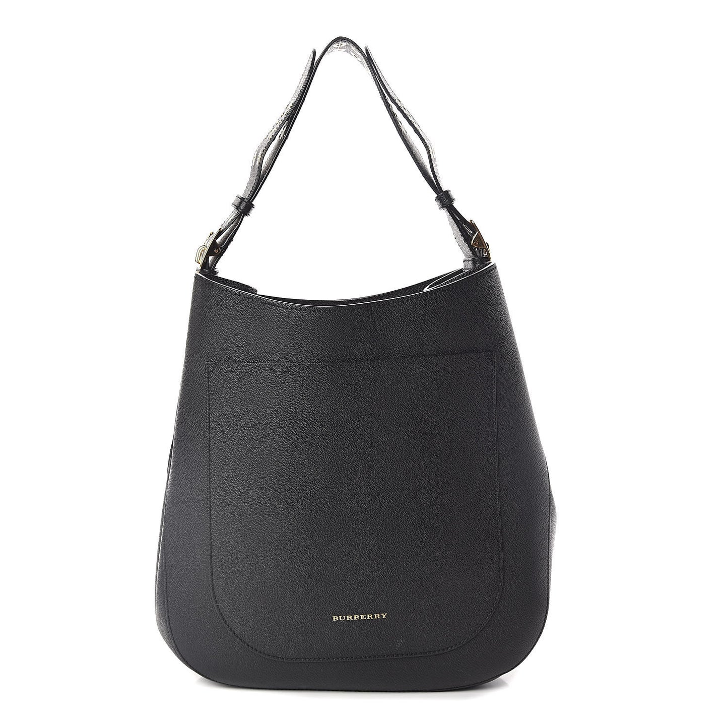 Soft Grainy Calfskin Small Studded Elmstone Hobo Black