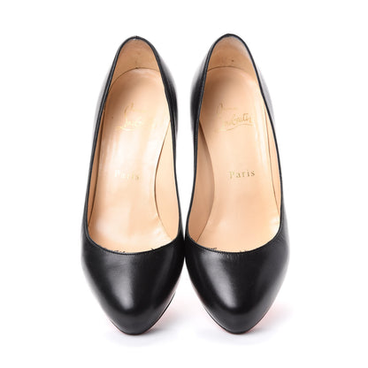 Christian Louboutin Kid Declic 90 Pumps 36.5 Black 5 of 12