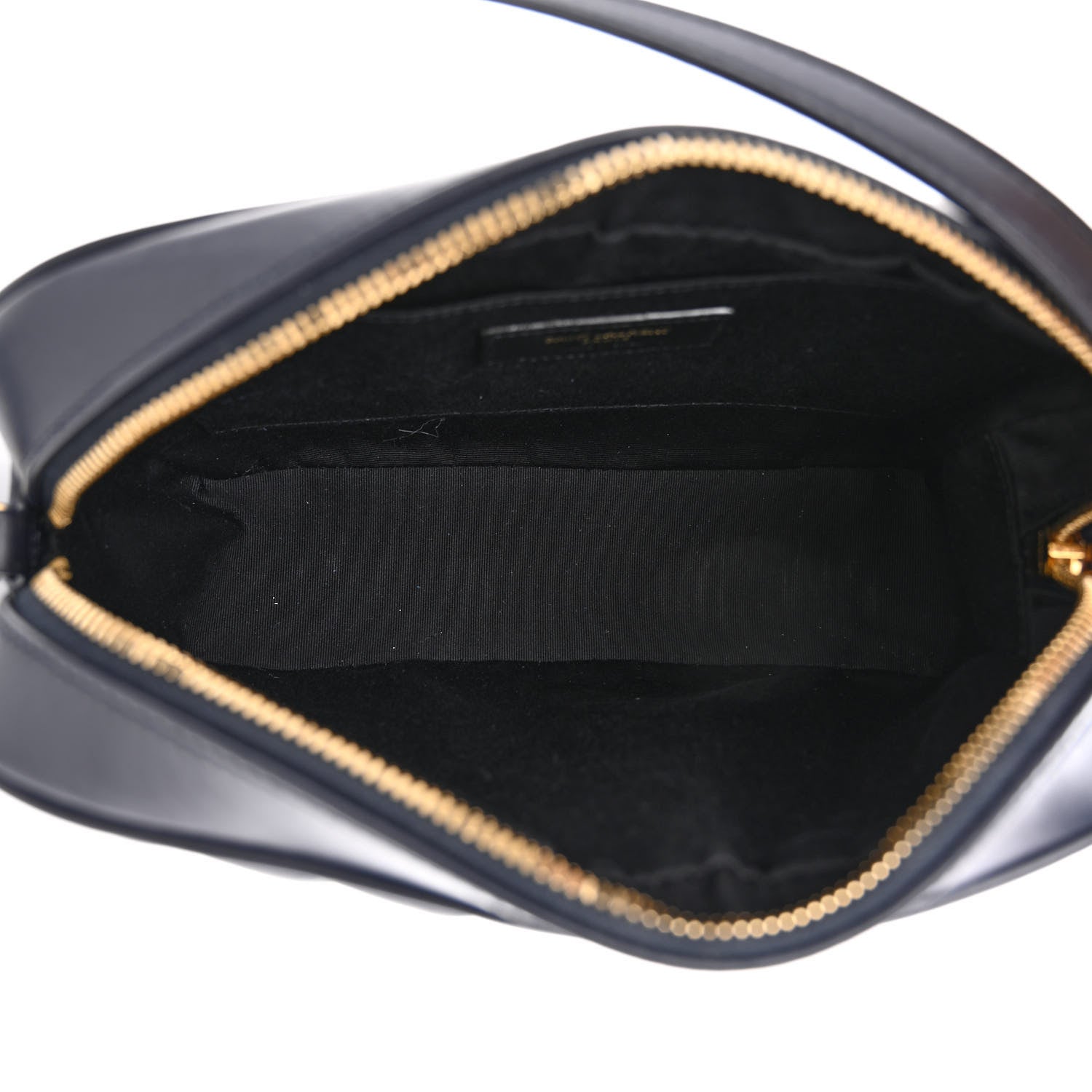 Saint Laurent Calfskin Matelasse Monogram Lou Camera Bag Navy 5 of 10