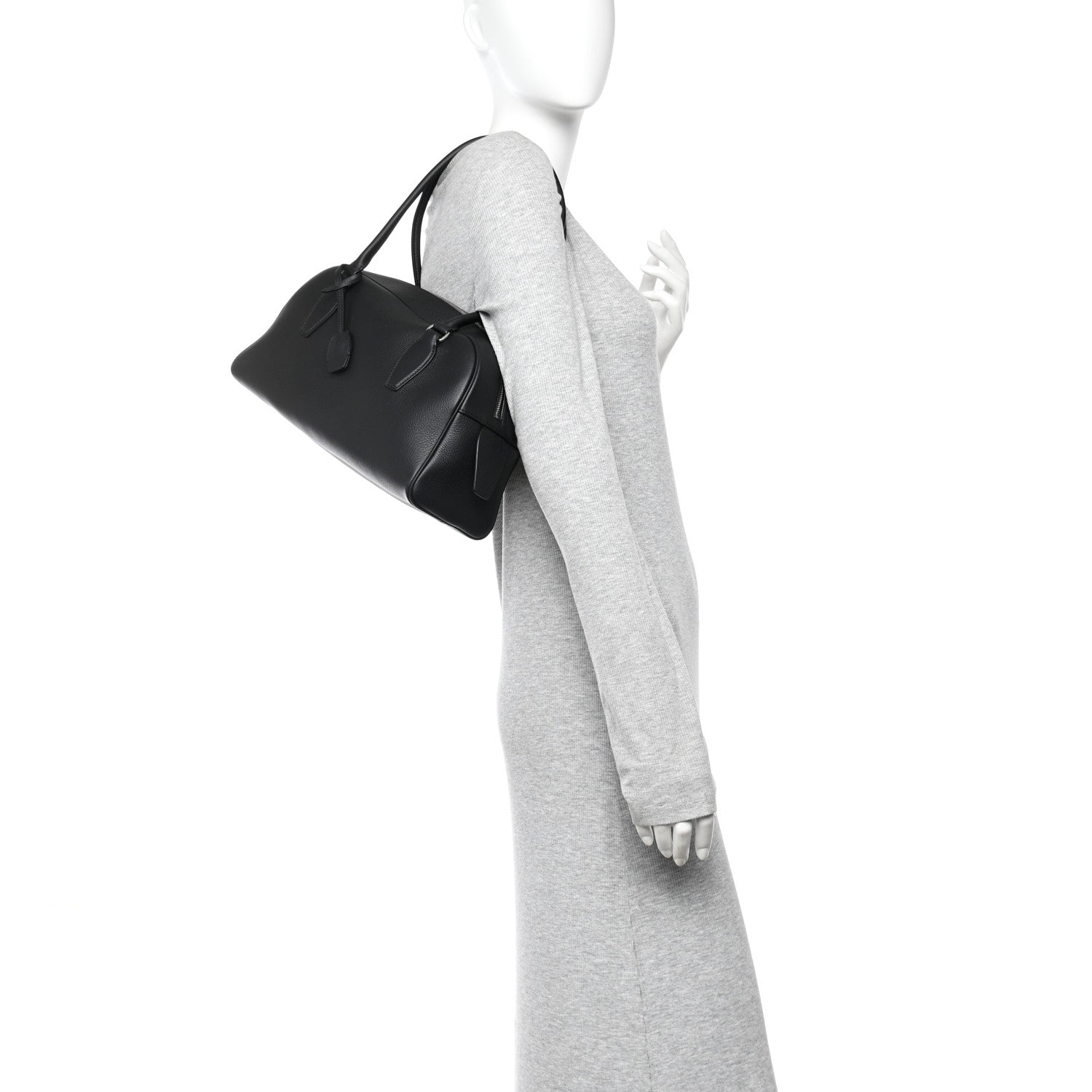 The Row Grained Calfskin EW India Black 2 of 10