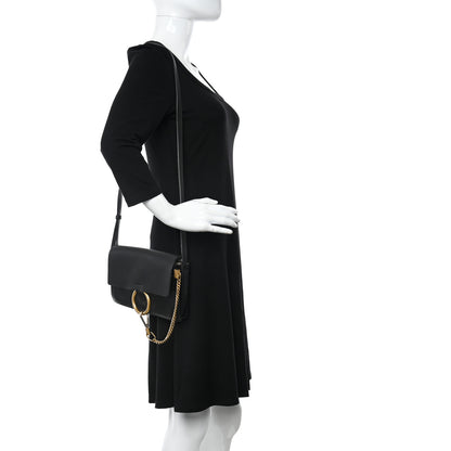 Chloe Goatskin Small Faye Shoulder Bag Black 2 of 23