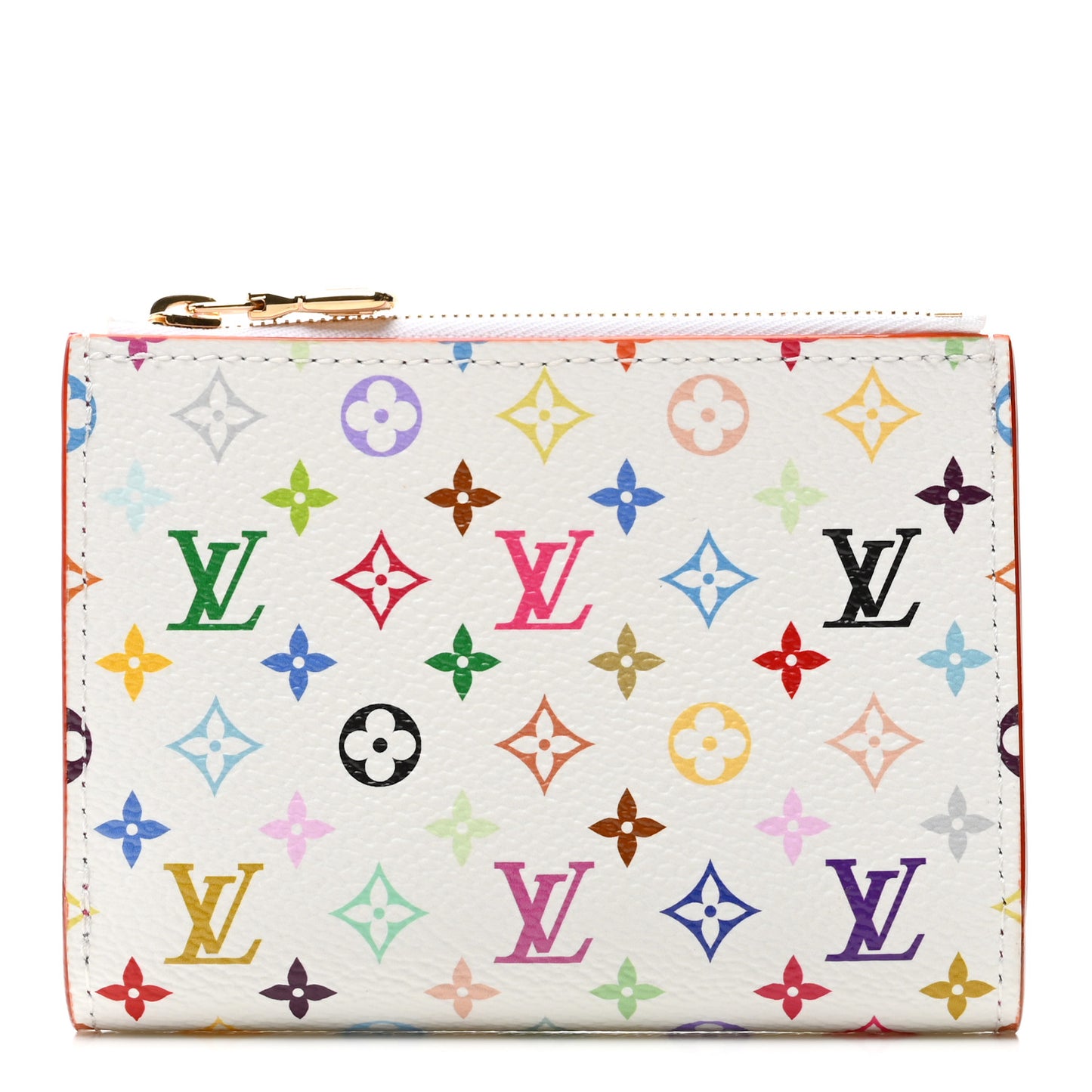 LV X TM Monogram Multicolor Lisa Wallet White