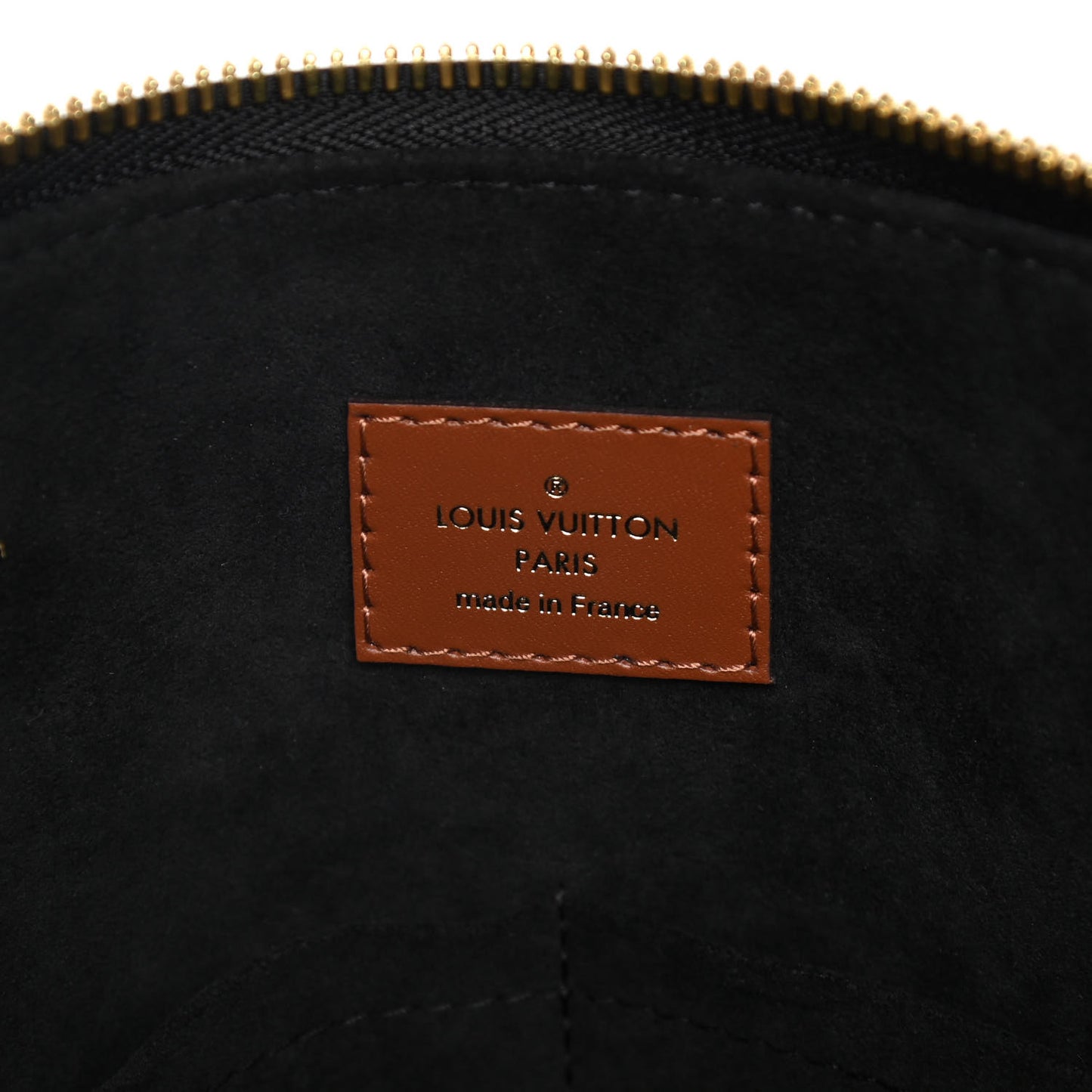 Monogram V Tote MM Black