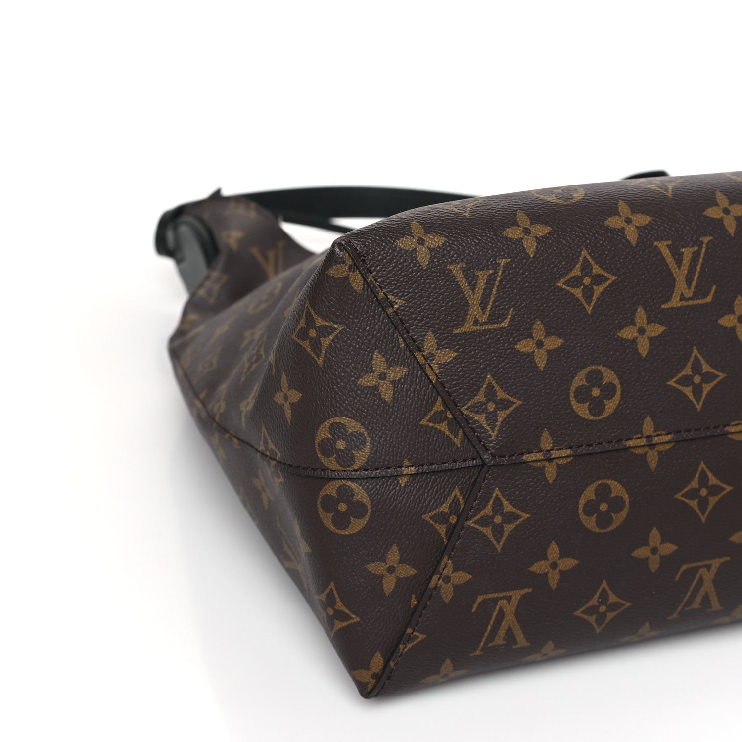 Louis Vuitton Monogram Flower Hobo Black 7 of 9