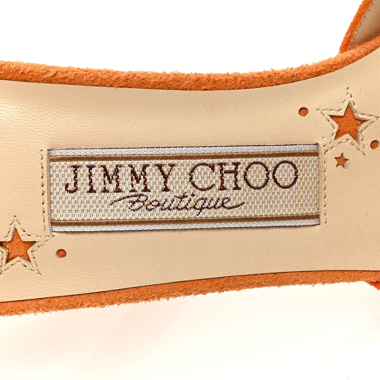 Jimmy Choo Suede Pointy Toe Romy 60 Pumps 36 Orange 7 of 8