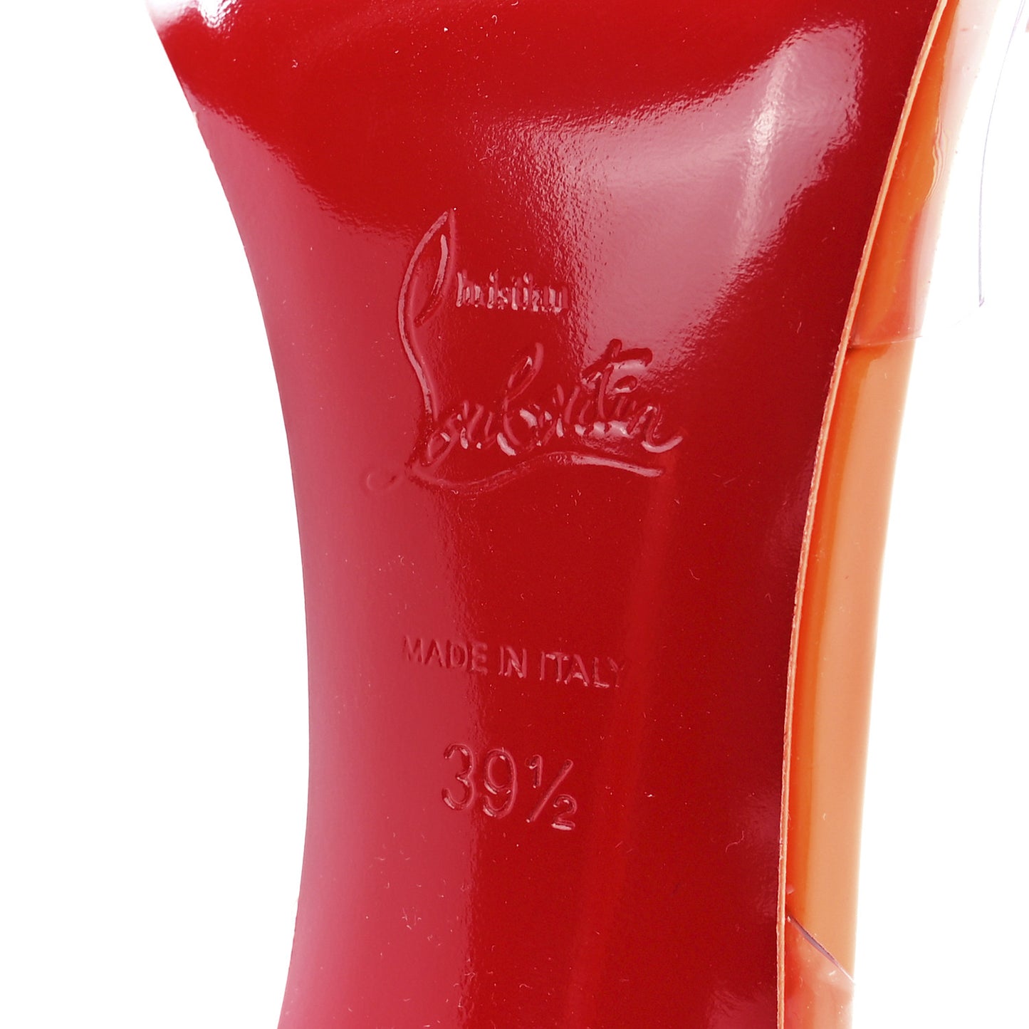 PVC Specchio Spikoo 100 Pumps 39.5 Orange