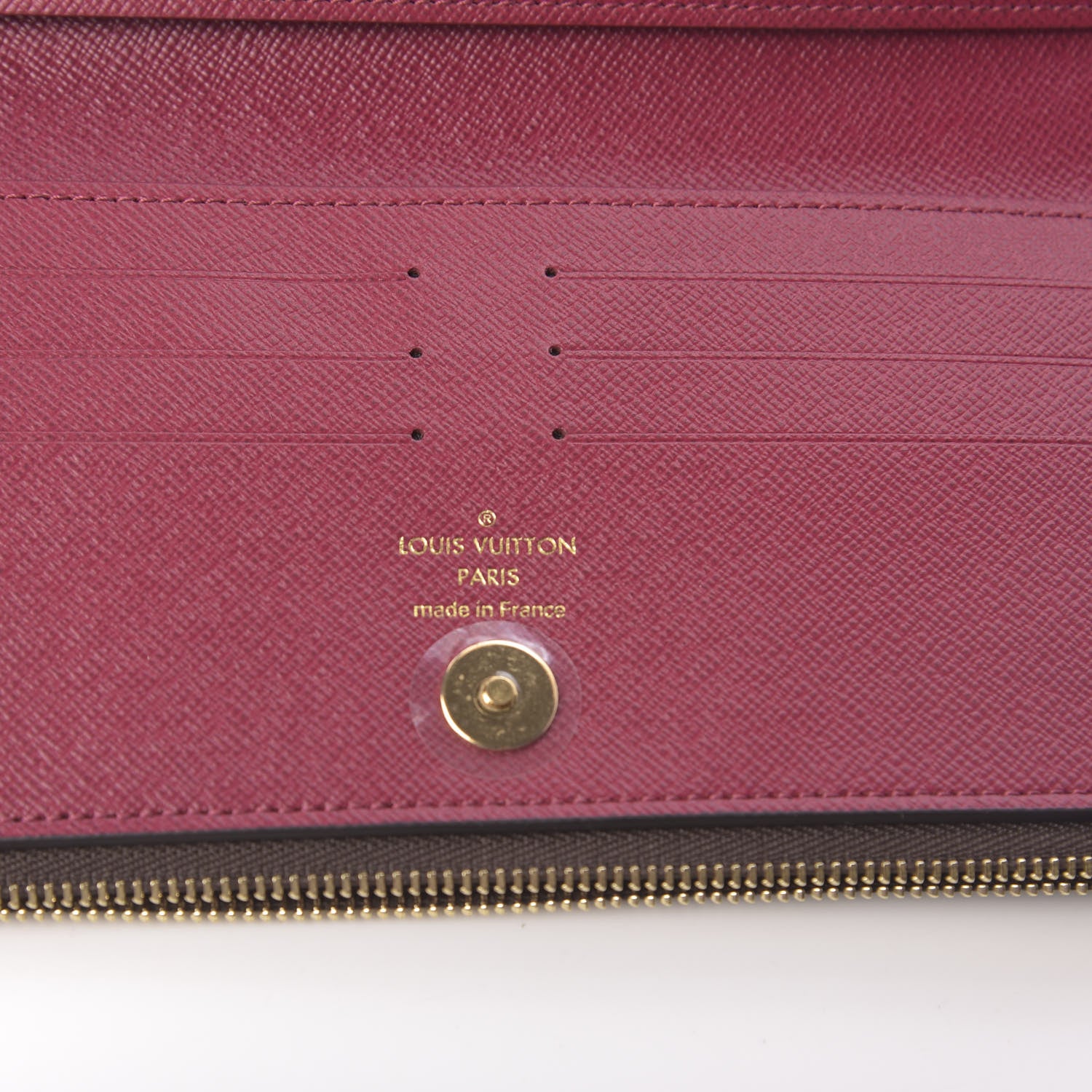 Louis Vuitton Monogram Adele Wallet Fuchsia 9 of 10