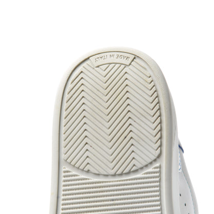 Chanel Calfskin Womens Logo Sneakers 40 White Blue 16 of 20