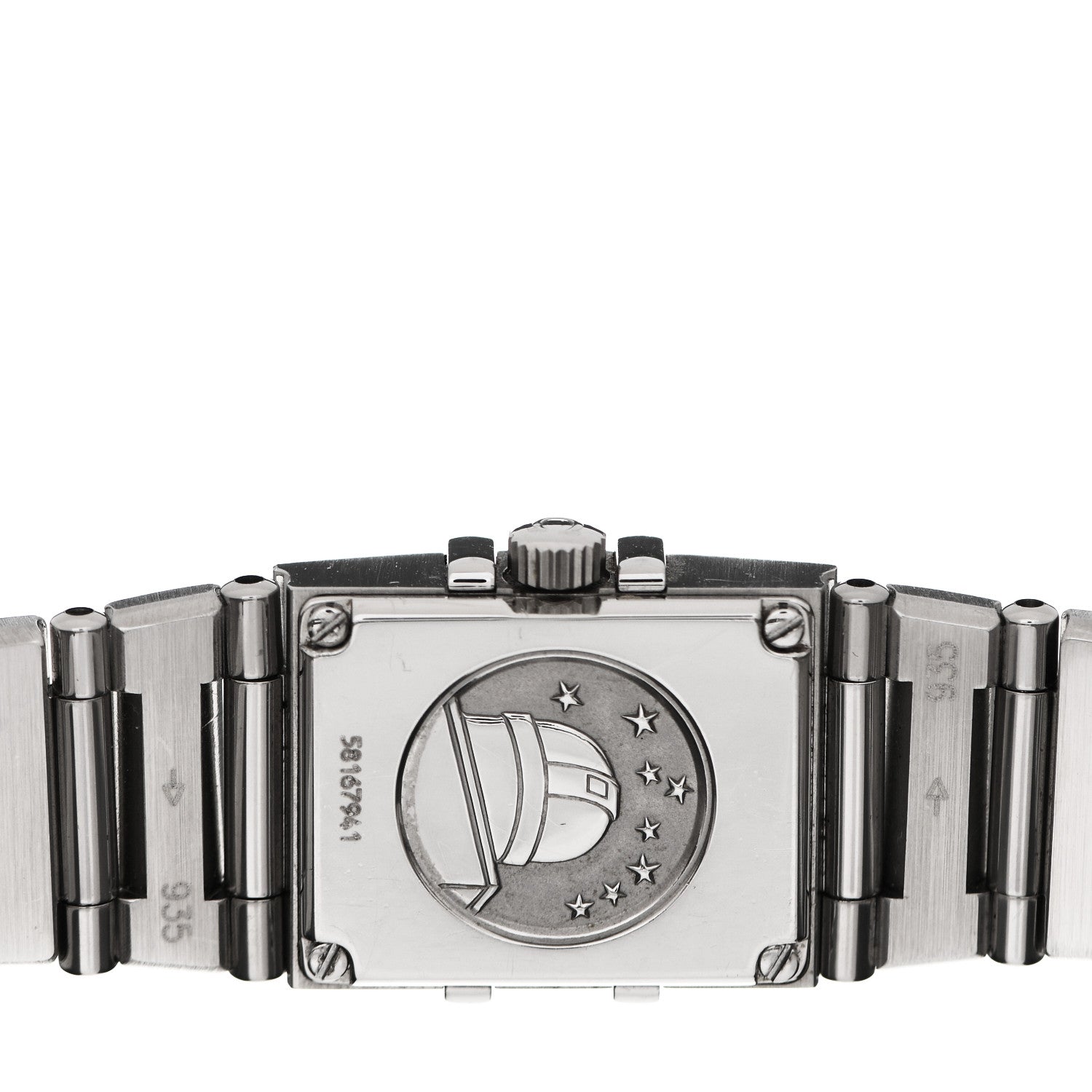 Omega Stainless Steel Pink Mother of Pearl 15mm Constellation Quadra Quartz Watch 1531.73 4 of 4