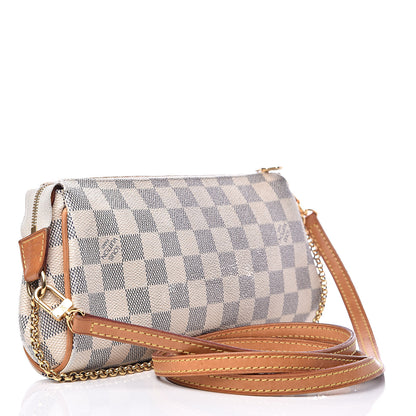 Louis Vuitton Damier Azur Eva Clutch 4 of 16