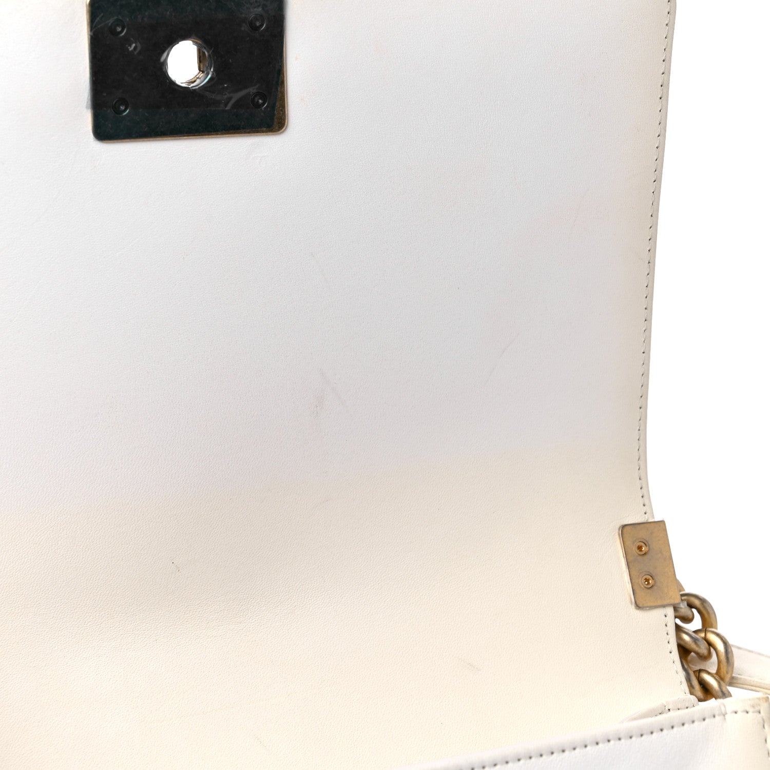 Chanel Lambskin Tulle Embroidered Medium Boy Flap White 12 of 16