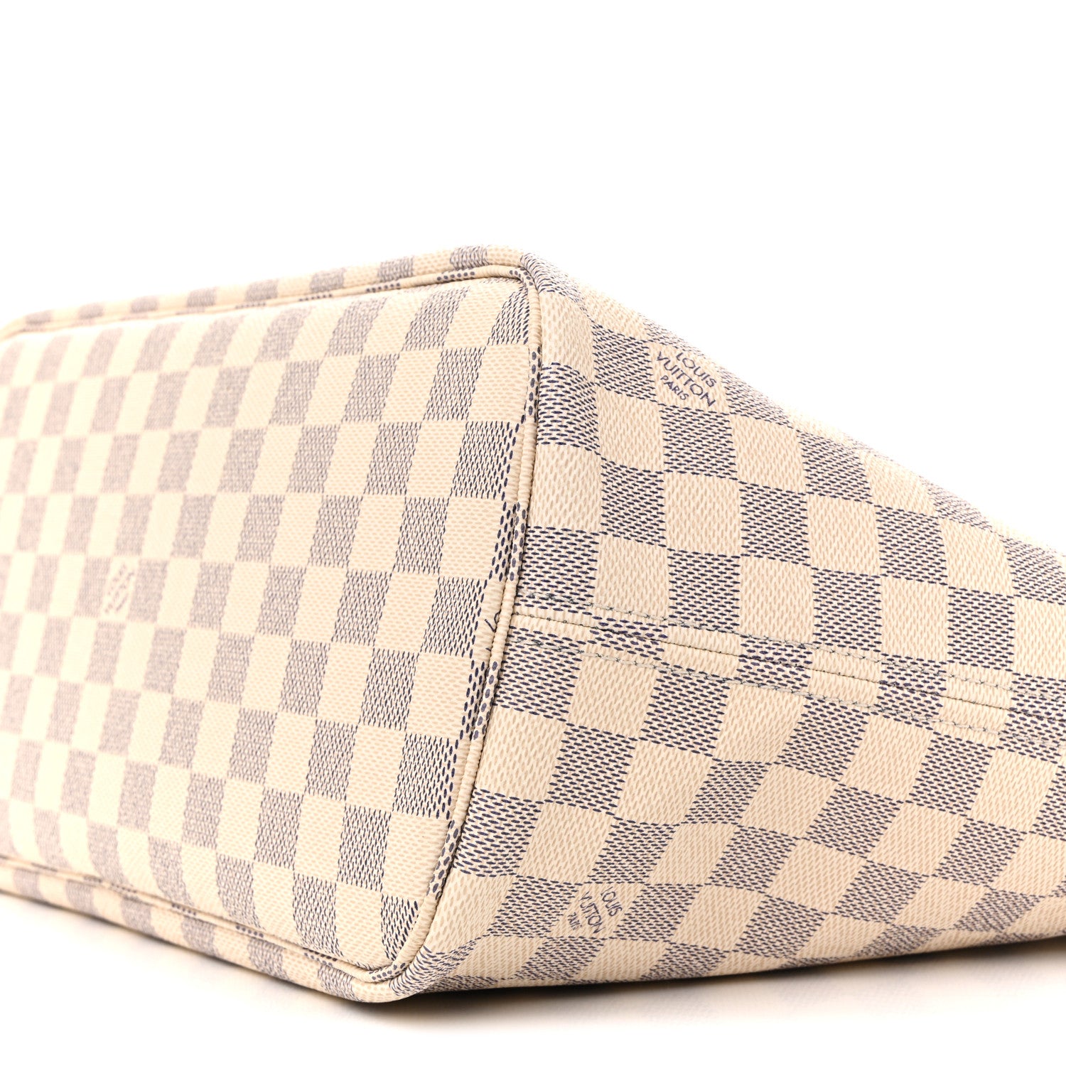 Louis Vuitton Damier Azur Neo Neverfull MM Rose Ballerine 9 of 13