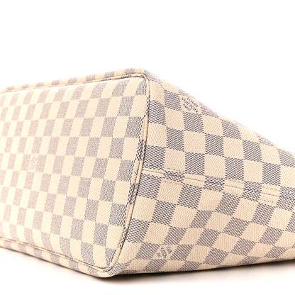 Louis Vuitton Damier Azur Neo Neverfull MM Rose Ballerine 9 of 13