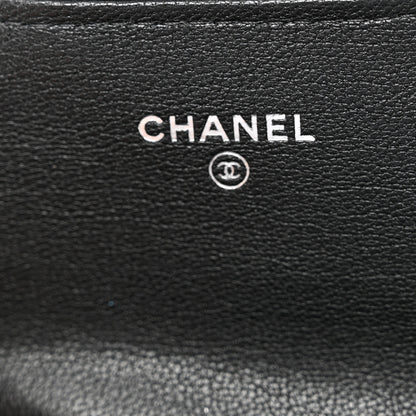 Chanel Sheepskin Chevron Quilted Reissue Large Gusset Flap Wallet So Black 6 of 10