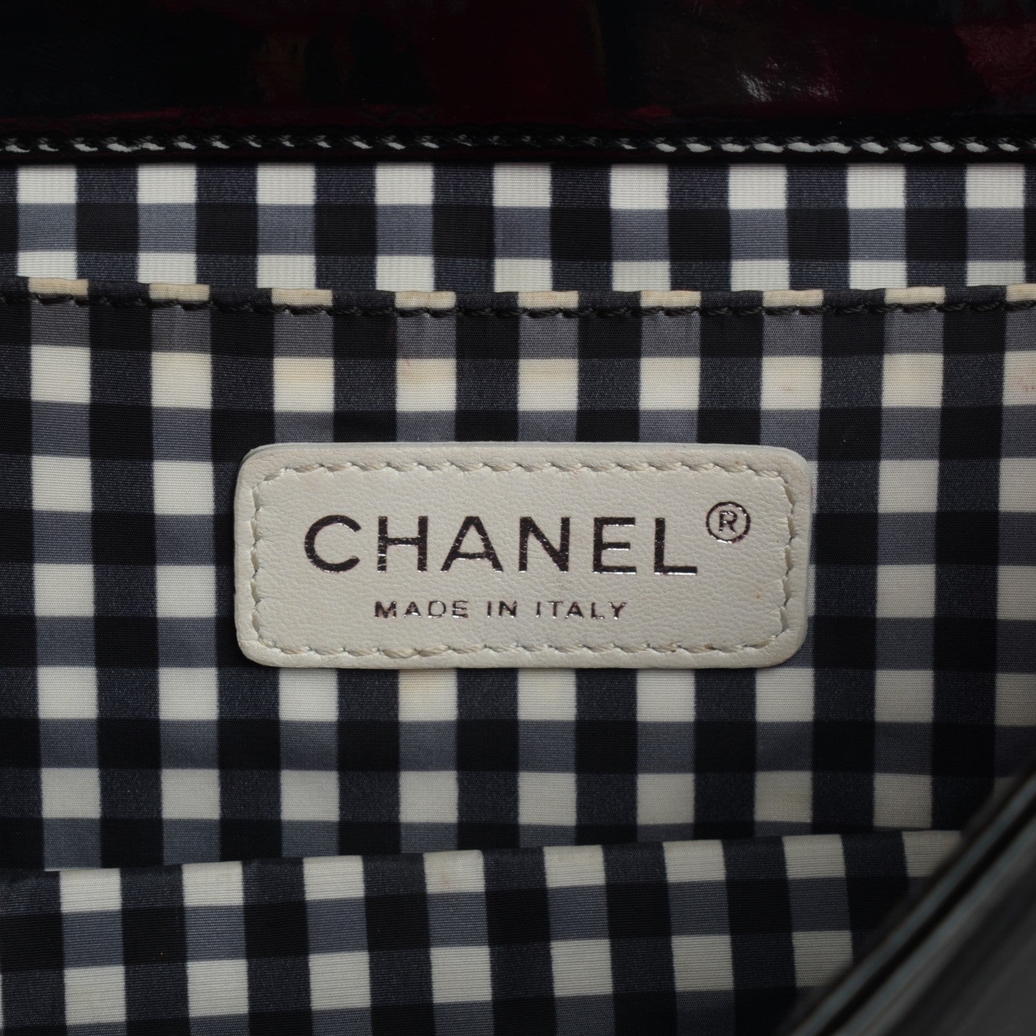 Chanel Vinyl Small Lipstick Flap Black 6 of 7