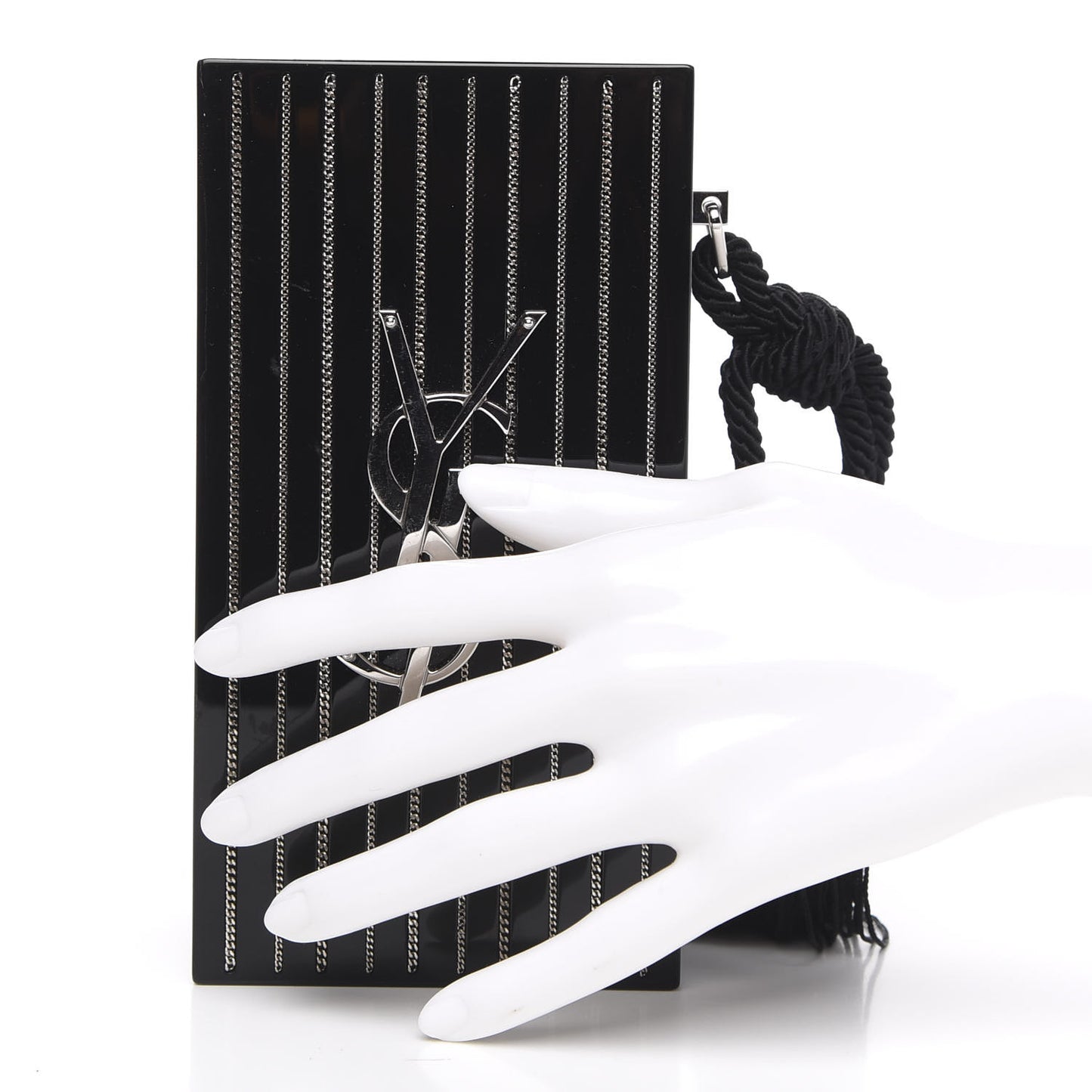 Acrylic Metal Miniadure Logo Match Box Black
