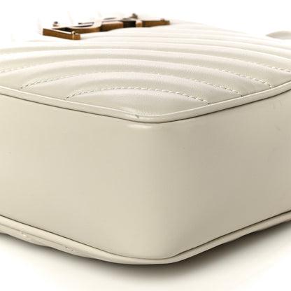Saint Laurent Calfskin Matelasse Monogram Lou Camera Bag Crema Soft 9 of 14