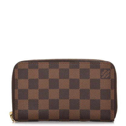 Louis Vuitton Damier Ebene Zippy Compact Wallet 1 of 6