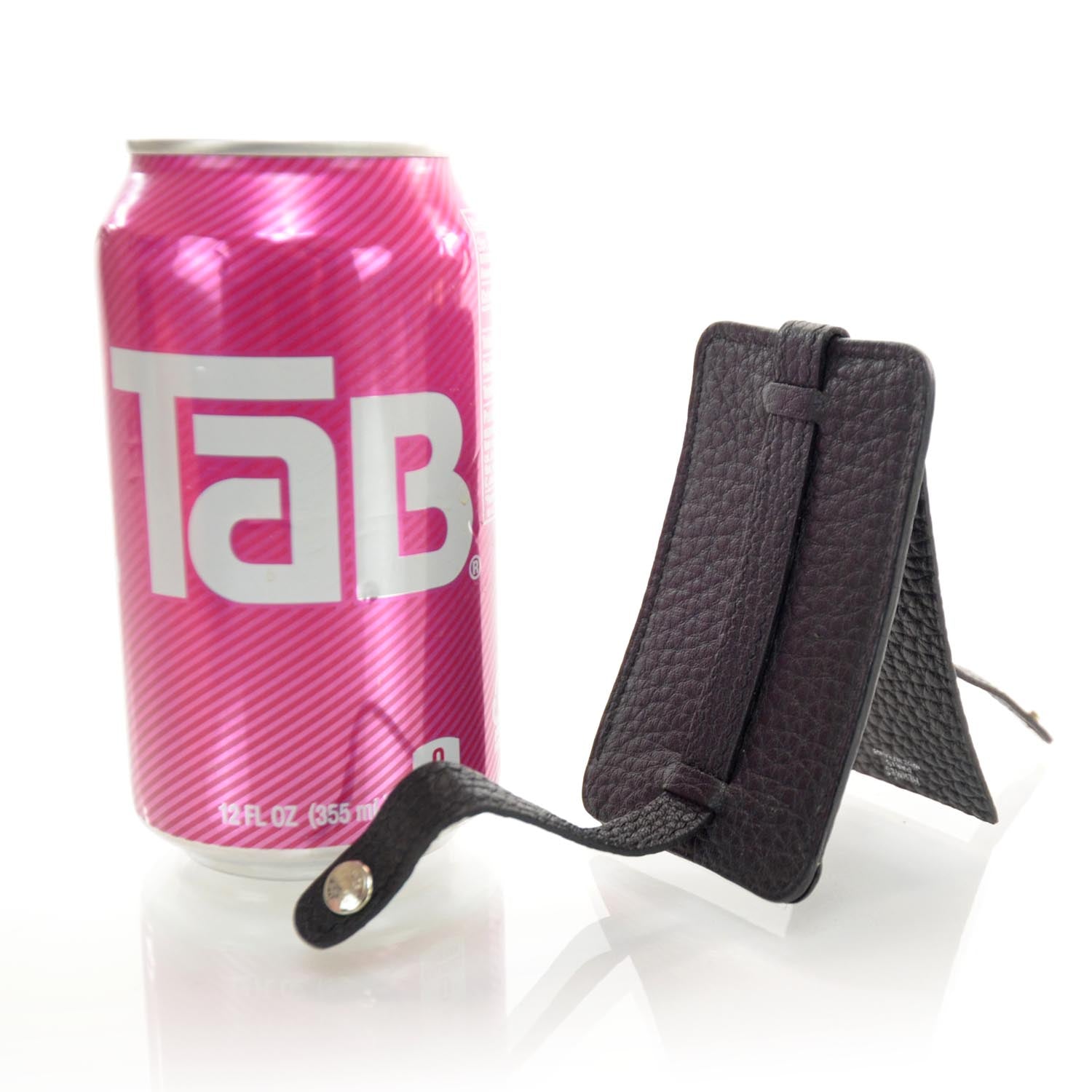 Hermes Togo Luggage Tag Black 2 of 4