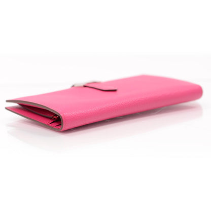 Hermes Chevre Mysore Bearn Wallet Fuchsia 4 of 8