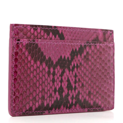 Louis Vuitton Snakeskin Card Holder Fuchsia 3 of 7