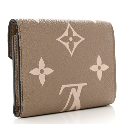 Louis Vuitton Empreinte Monogram Giant Victorine Wallet Tourterelle Creme 3 of 7