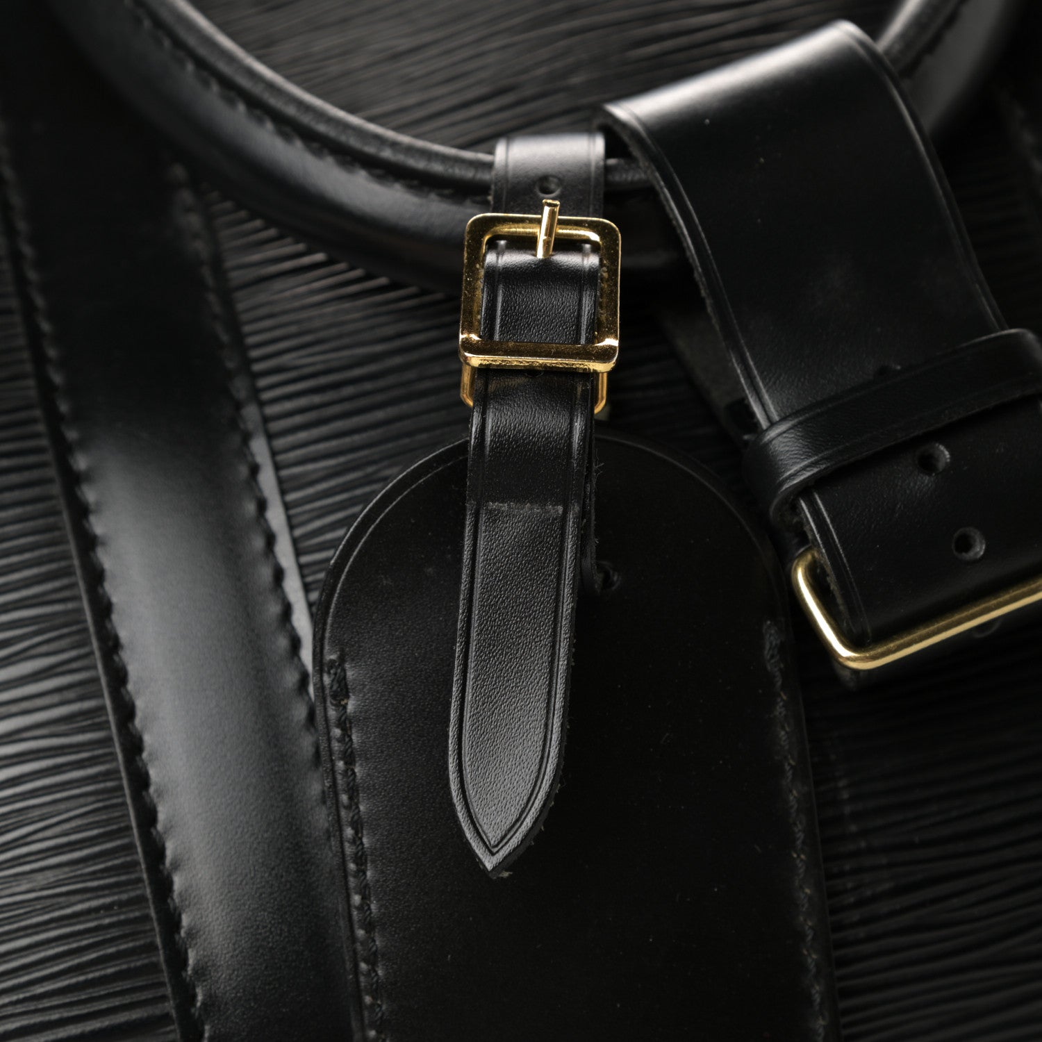 Louis Vuitton Epi Keepall 45 Black 16 of 17
