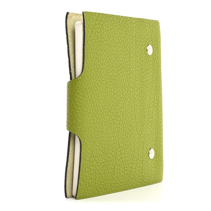 Hermes Togo Ulysse PM Notebook Cover Vert Anis 3 of 13