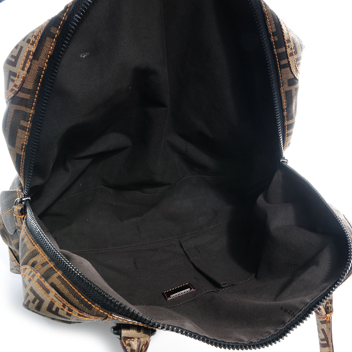 Fendi Zucca Zucchino Spalmati Large B Mix Tote Tobacco 9 of 9