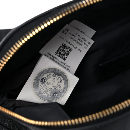 Versace Grained Calfskin Vanitas Medea Belt Bag Black 7 of 9