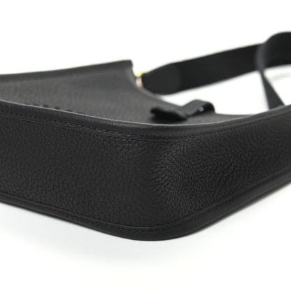 Hermes Taurillon Clemence Evelyne TPM Black 9 of 11