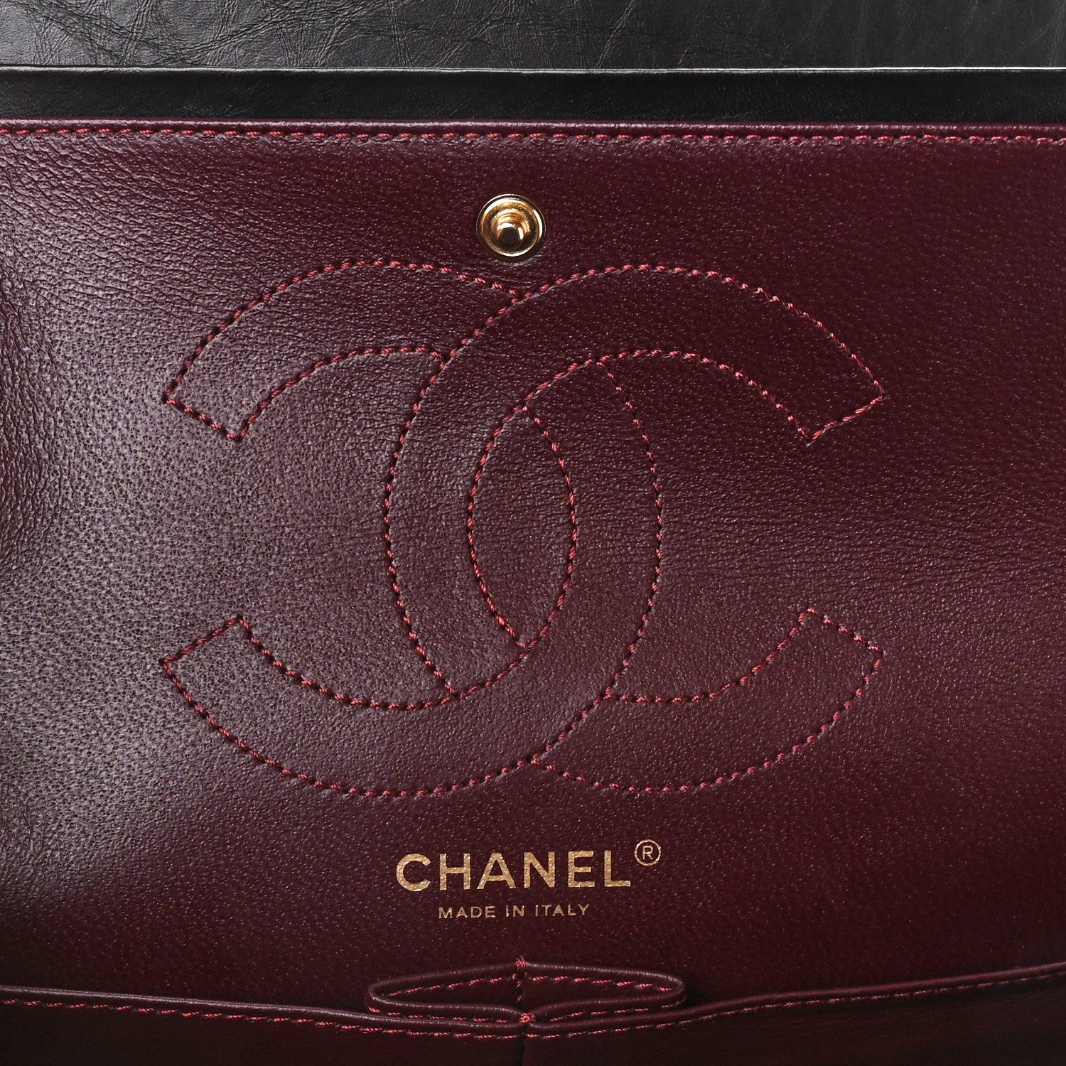 Chanel Aged Calfskin Quilted 2.55 Reissue 226 Flap Black 6 of 13