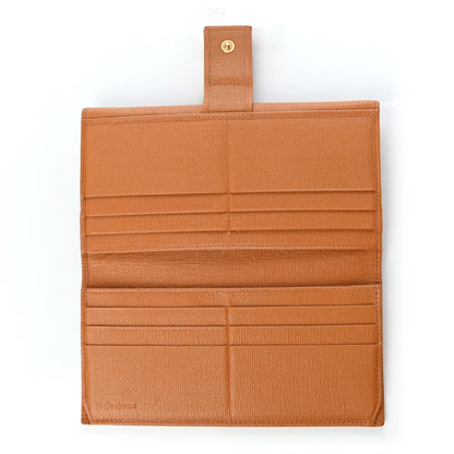 Saint Laurent Textured Calfskin Y Ligne Clutch Tobacco 5 of 9