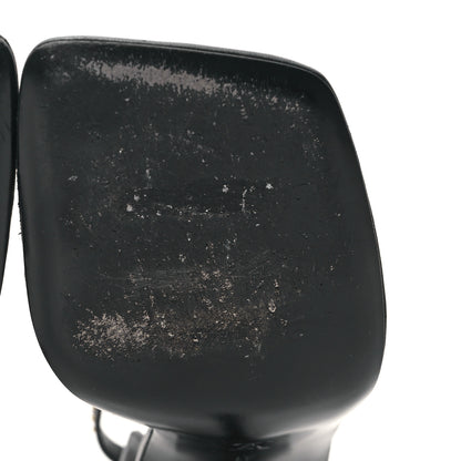 Louis Vuitton Calfskin Signature Ankle Strap Sandals 41 Black 8 of 9