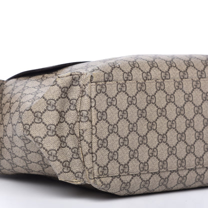 Gucci GG Plus Monogram Messenger Diaper Bag Dark Brown 6 of 10