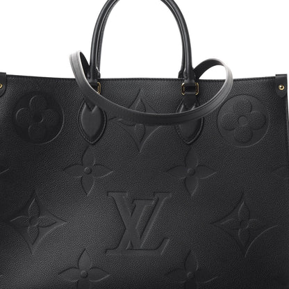 Louis Vuitton Empreinte Monogram Giant Onthego GM Black 10 of 13