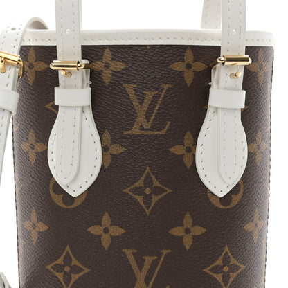 Louis Vuitton Monogram LV Match Nano Bucket Bag White 8 of 10