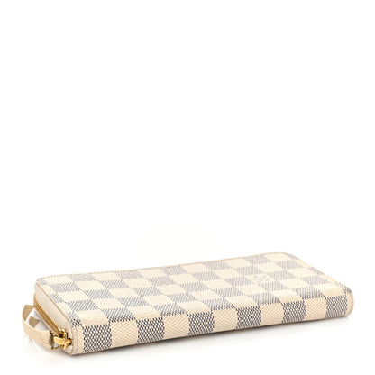 Louis Vuitton Damier Azur Clemence Wallet 4 of 14
