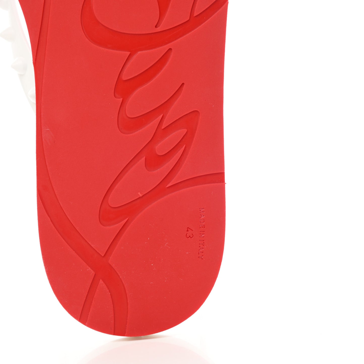 Rubber Spike Tivoli Loubi Donna Flip Flop 43 White Marine
