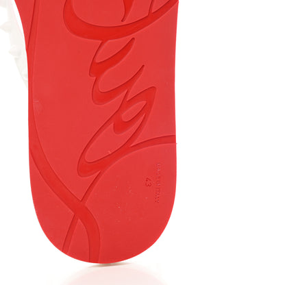 Christian Louboutin Rubber Spike Tivoli Loubi Donna Flip Flop 43 White Marine 6 of 8