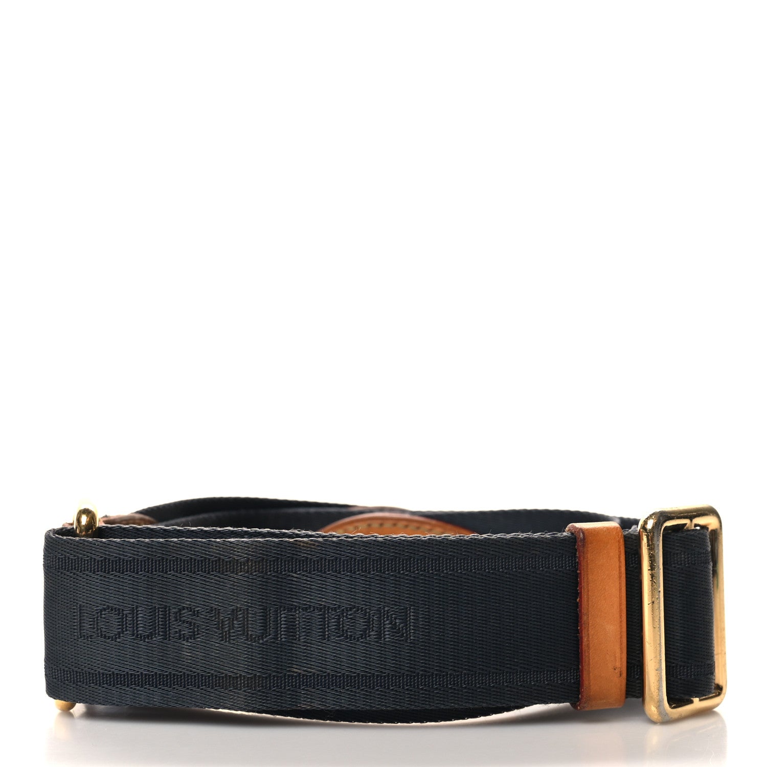 Louis Vuitton Jacquard Monogram Adjustable Shoulder Strap Grey 2 of 5