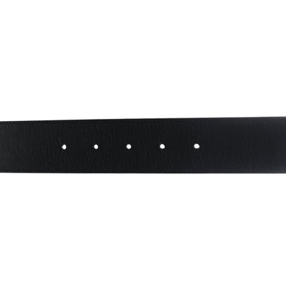 Gucci Moon Calfskin Pearl Double G 40mm Belt 85 34 Black Cream 4 of 5