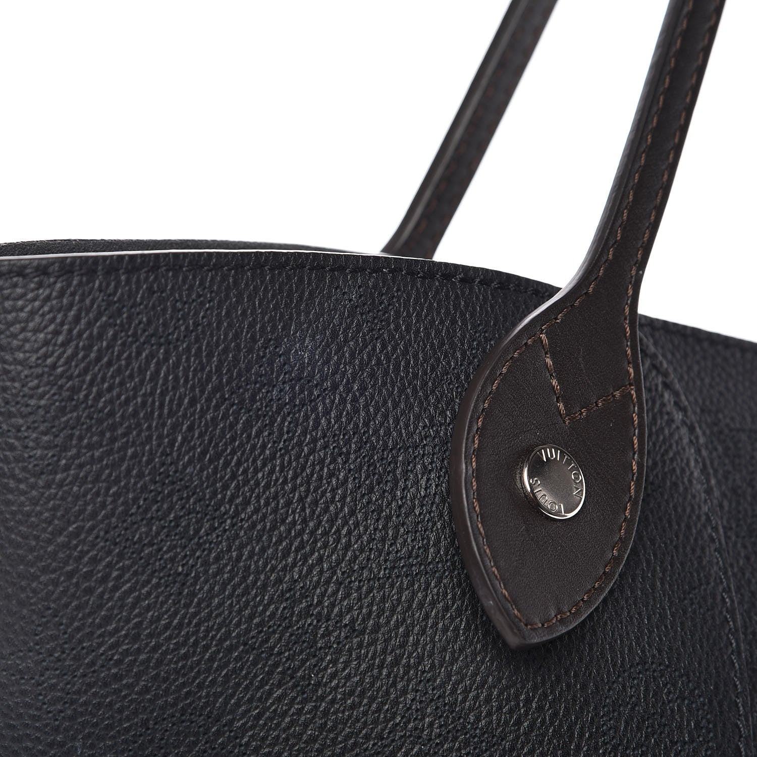 Louis Vuitton Mahina Hina MM Black 12 of 13
