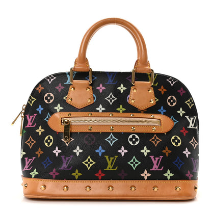 Louis Vuitton Monogram Multicolor Alma Black 1 of 9