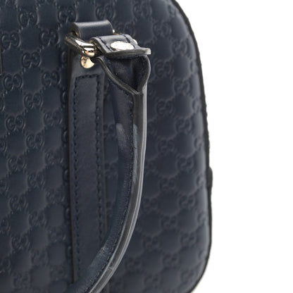 Gucci Soft Microguccissima Small Crossbody Bag Blue 11 of 14