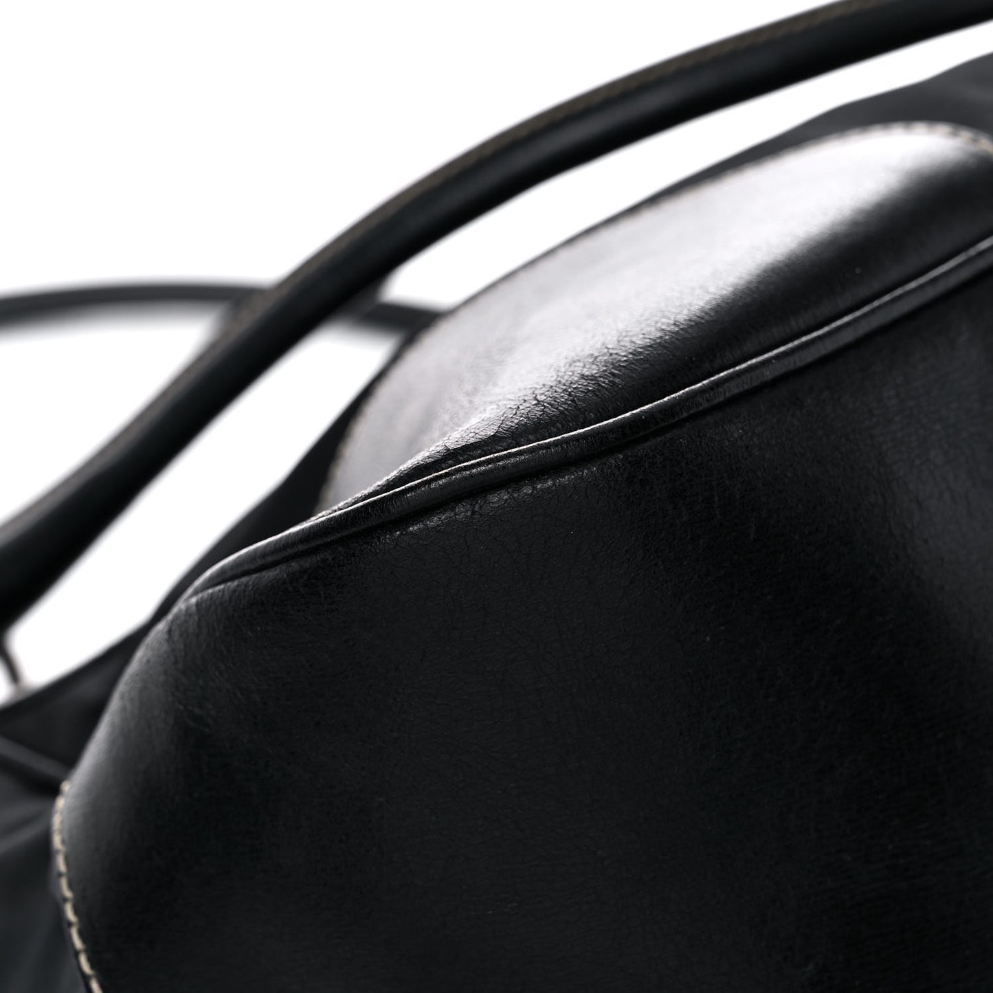 Tessuto Nylon Moon Shoulder Bag Black