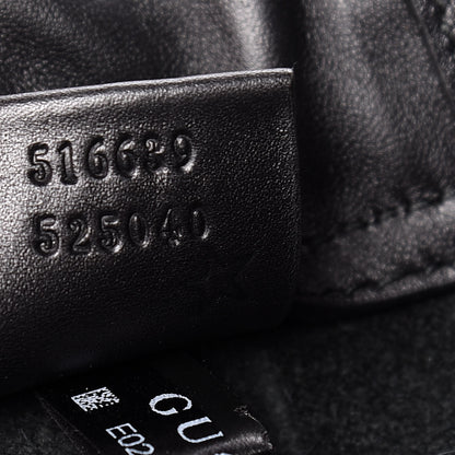 Gucci Calfskin Logo Drawstring Backpack Black 8 of 11